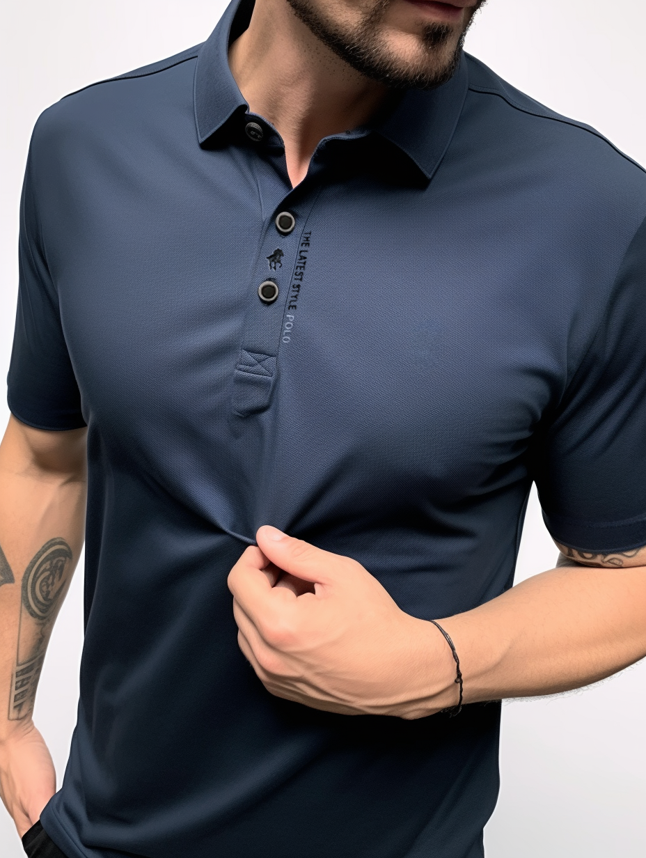 Etozil | Oddychający materiał, nowoczesny krój koszulka polo