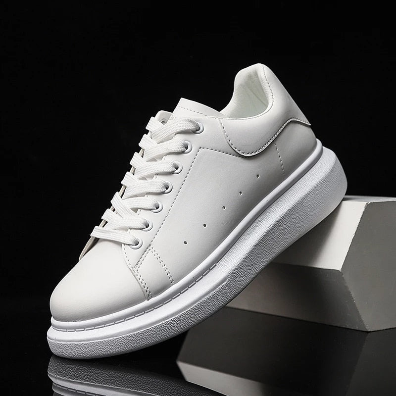 Paweł | Sneakersy męskie skórzane - zdjęcie 6