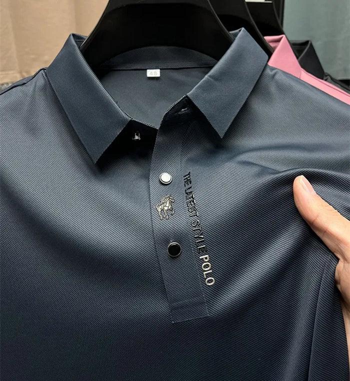 Etozil | Oddychający materiał, nowoczesny krój koszulka polo