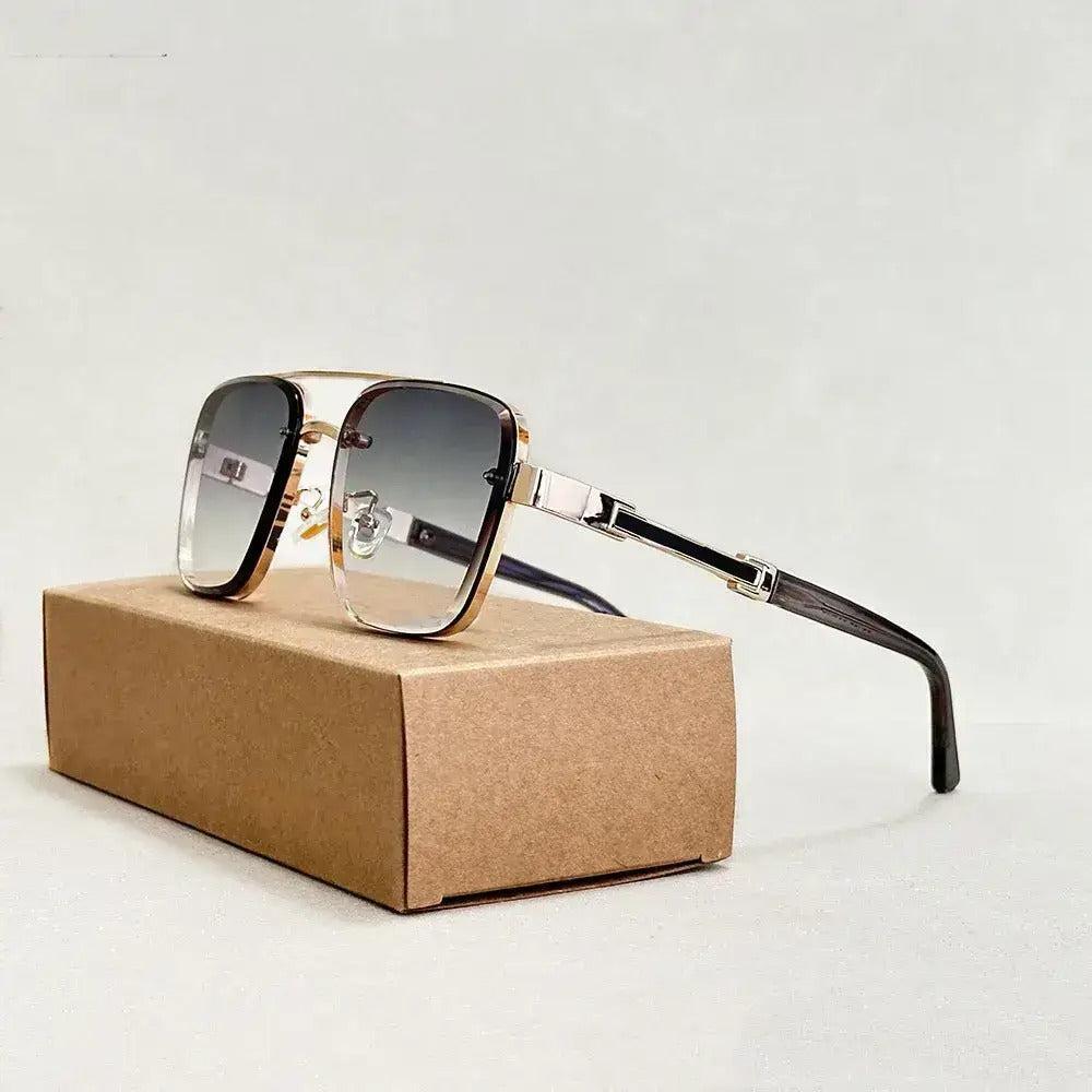 Etozil | Okulary przeciwsłoneczne typu aviator Gradient z ochroną UV400