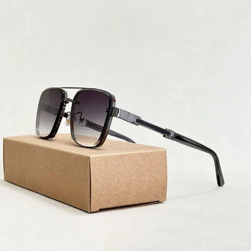 Etozil | Okulary przeciwsłoneczne typu aviator Gradient z ochroną UV400