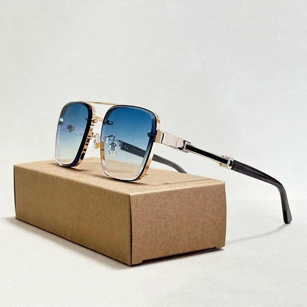 Etozil | Okulary przeciwsłoneczne typu aviator Gradient z ochroną UV400